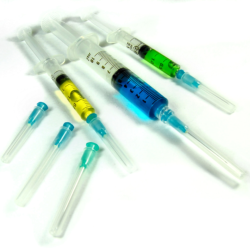 Needles & Syringes with medicines